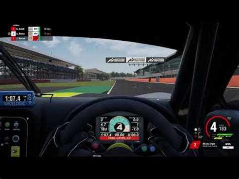 Acc Onboard Lap Ginetta G Gt At Silverstone Youtube