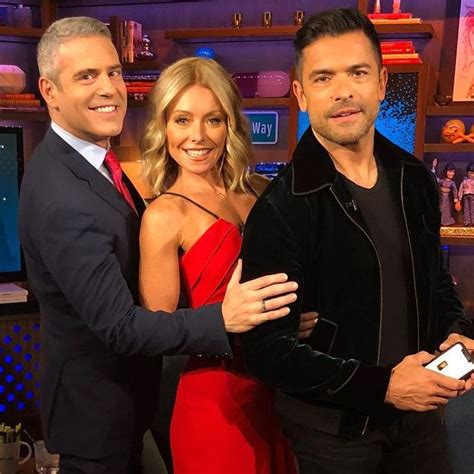 Kelly Ripa Credits Andy Cohen For First Calling Her Husband Mark