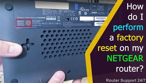 How Do I Perform A Factory Reset On My Netgear Router Router Support
