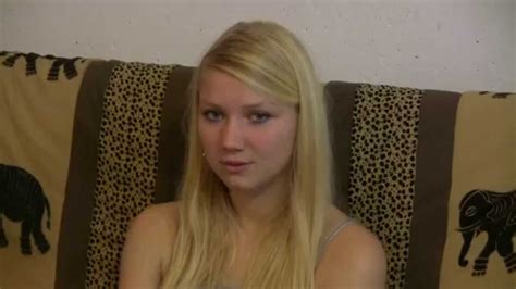 Blonde Girl Hypnotized She Falls Asleep As She Says Her