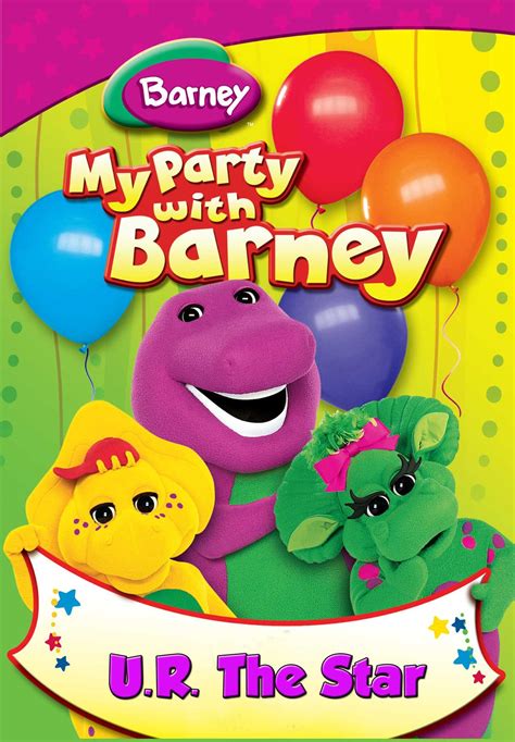 My Birthday With Barney Personalised Movie Starring You Etsy Canada