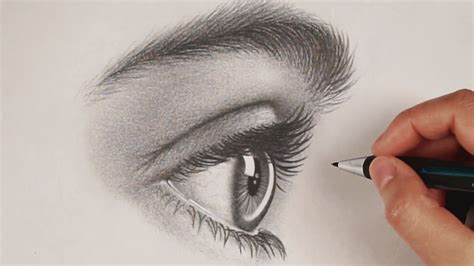 Christina lorre sketches how i draw eyes from reference a. How to Draw an Eye from the Side | #StayHome and Draw # ...