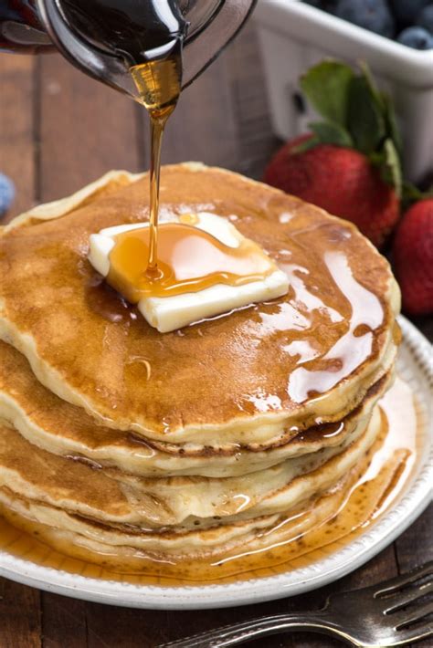 Easy Fluffy Pancakes Recipe Crazy For Crust