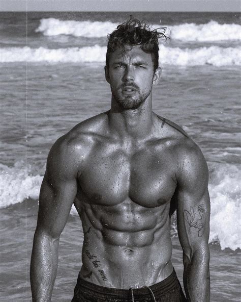 Muscles Christian Hogue Am Meer Perfect Man Hottest Models Male