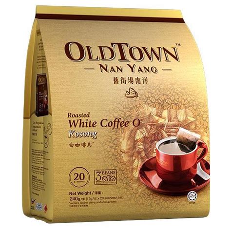 OLDTOWN Nan Yang White Coffee O Kosong 12g x 20 sticks - Best Grocery Store
