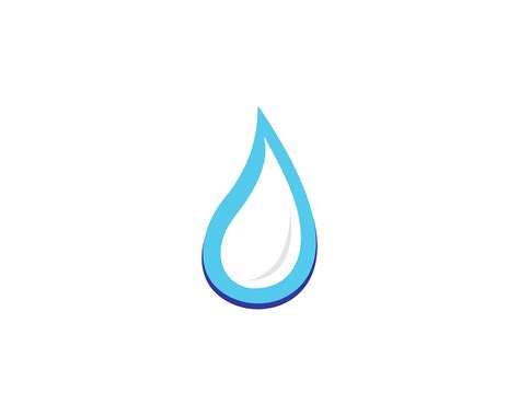 Water Drop Logo Template Vector 596295 Vector Art At Vecteezy