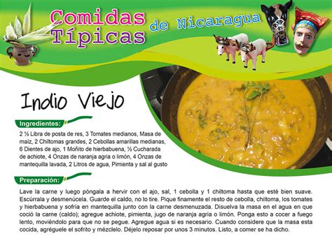 Nicaraguan Recipes Indio Viejo Dandk Organizer