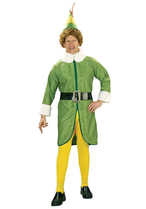 Rubie S Buddy The Elf Men S Halloween Fancy Dress Costume For Adult M