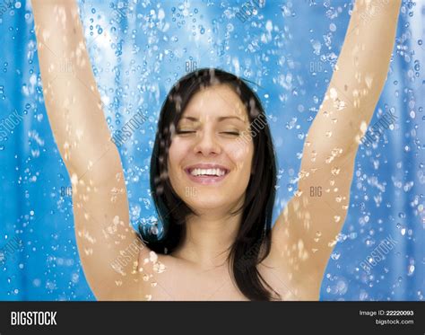 girl taking shower image and photo free trial bigstock