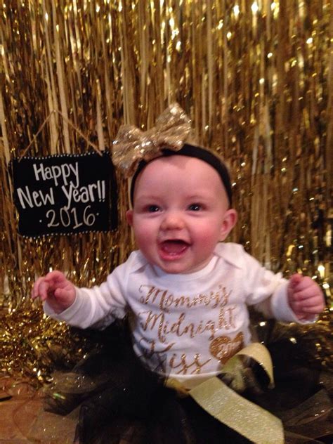 Happiest Baby First New Year Photoshoot Tutu And Bow