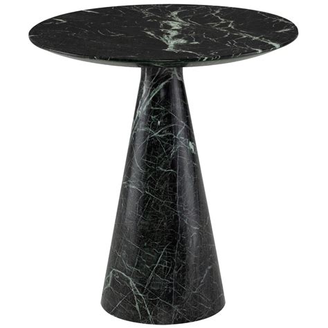 Claudio Side Table Green Marble High Fashion Home