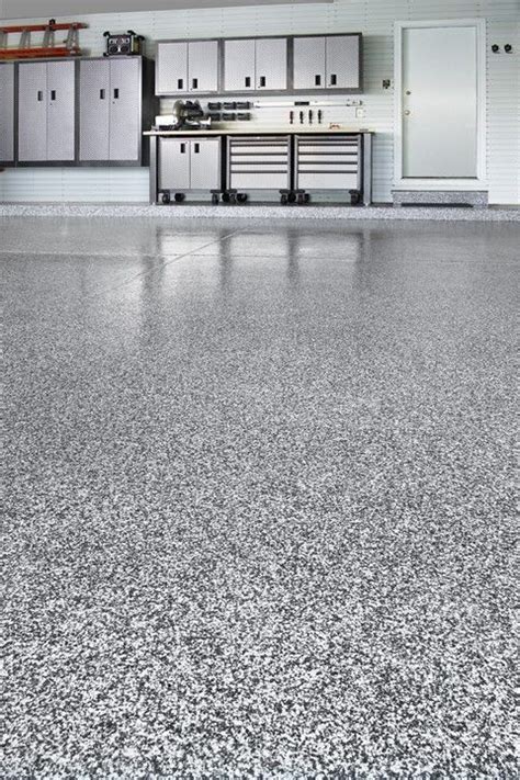 Armor chip garage floor epoxy features & benefits the following are the most important facts regarding armor chip garage floor epoxy. grey white & black epoxy garage flooring - Google Search ...