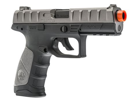 Review Beretta Apx Co2 Metal Slide Airsoft Pistol Blacksilver 6mm