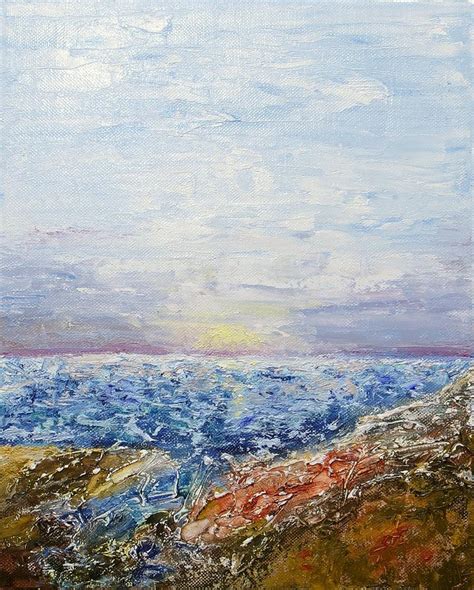 Seascape Painting By Draia Coralia Fine Art America