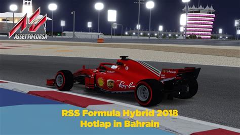 Assetto Corsa Rss Formula Hybrid Bahrain Hotlap Youtube