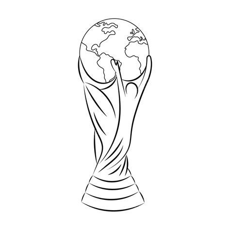 Fifa World Cup Trophy Clipart Illustration Trophy Clipart World