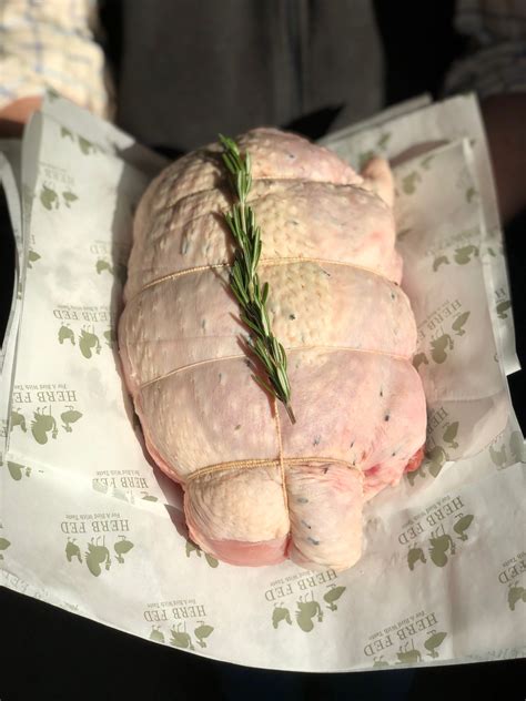 The baking sheet will catch any drippings from the turkey roll, and the rack will allow the turkey to cook evenly along. Cooking Boned And Rolled Turkey : Sous Vide Turkey Leg ...