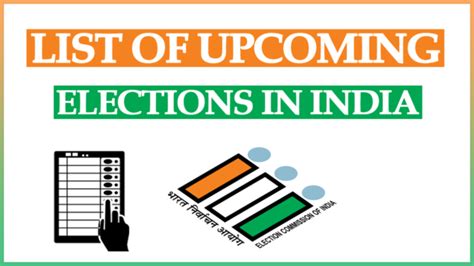 List Of Upcoming Elections In India 2024