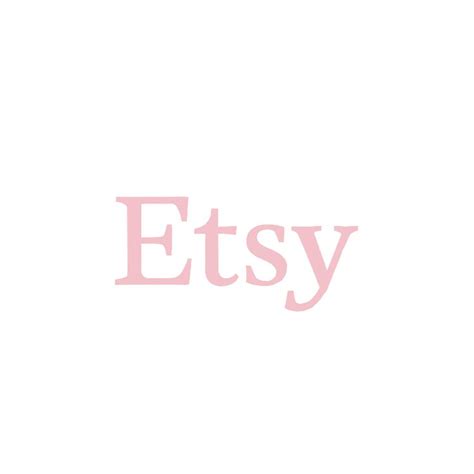 Pink Etsy Icon Etsy Logo Ios App Icon Design App Icon Design