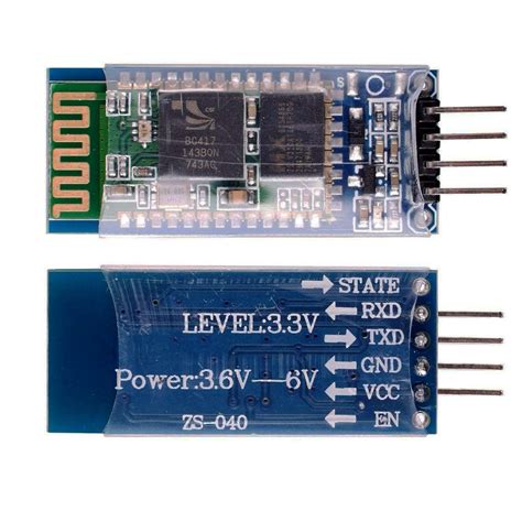 To confirm the device identity, you can power up the module, search for new device on your pc or mobile, and look for hc05 or hc06 on. JY-MCU Bluetooth Wireless Serial Port Module (HC-06 ...