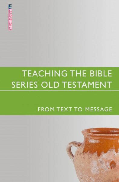 Teaching The Bible Old Testament Olive Tree Bible Software