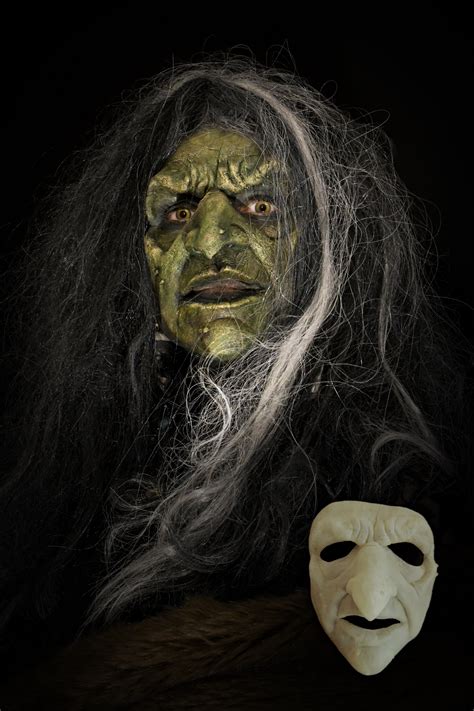 Sfx Latex Witch Mask Prosthetic Dead Walk Designs