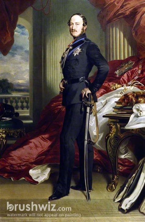 Albert Prince Consort By Franz Xaver Winterhalter Oil Painting