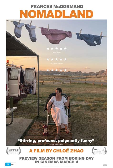 Here's your exclusive look at the new motion poster for chloé zhao's nomadland starring frances mcdormand. Nomadland Trailer - Accessreel.com
