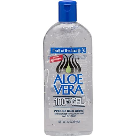 Studies have shown that aloe gel might be effective in treating skin. Fruit of the Earth : Aloe Vera 100% Gel ($7.99) for Hair # ...
