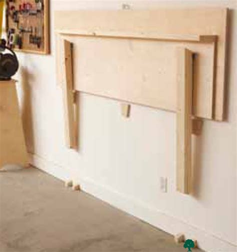 Fold Flat Workbench Woodworking Plan From Wood Magazine