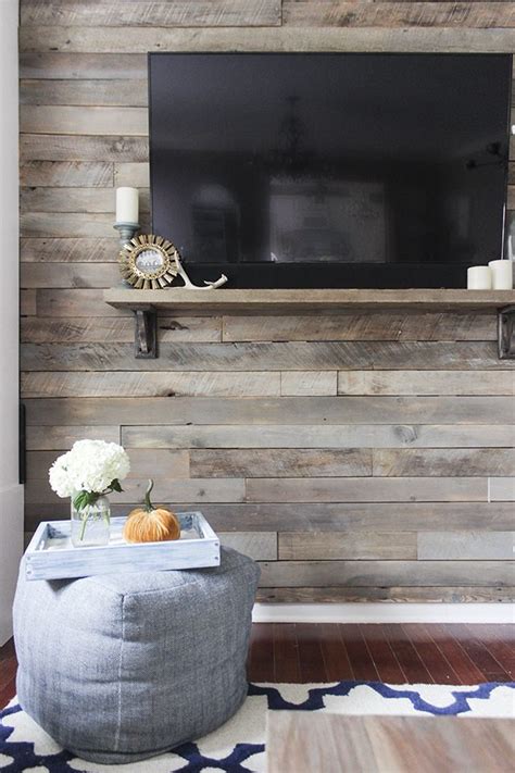 Use what you have, such as a fireplace or other architectural element, or choose paint, wallpaper or wall art to turn a wall into a statement. How To: Make a Pallet Wall | Upcycle That