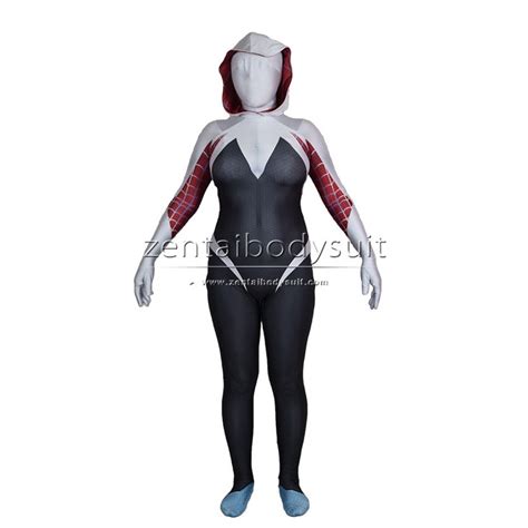 Gwen Stacy Costume Spider Man Across The Spider Verse Cosplay Jumpsuit