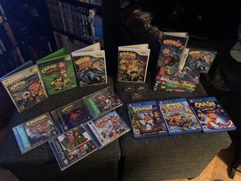 My Current Crash Bandicoot Collection Rgamecollecting