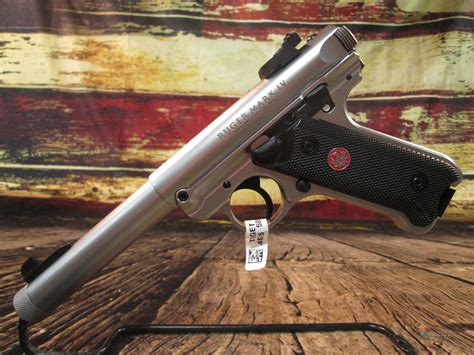 Ruger Mkiv Target 55 Stainless 22 For Sale At