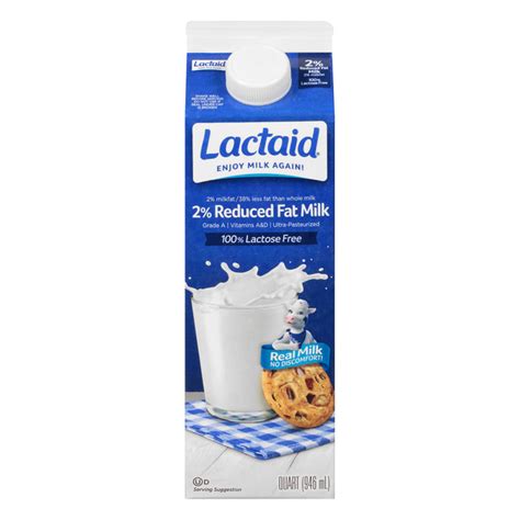 Save On Lactaid 2 Reduced Fat Milk 100 Lactose Free Order Online