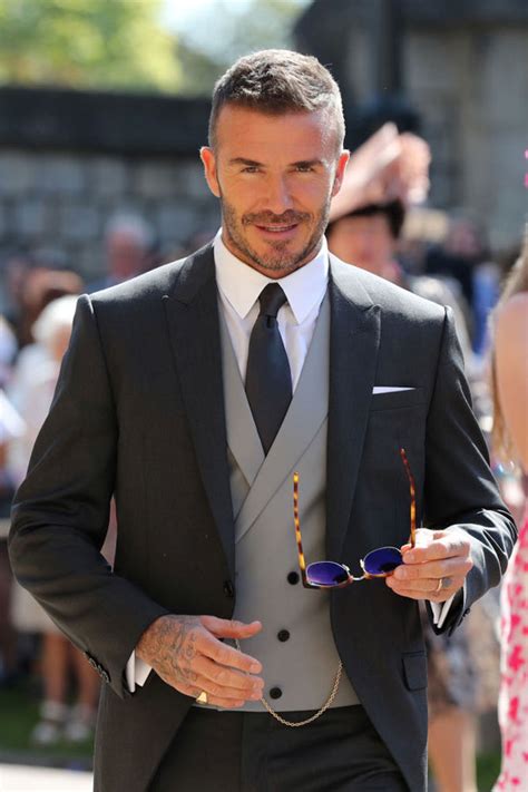Royal Wedding 2018 Dior Homme And David Beckham