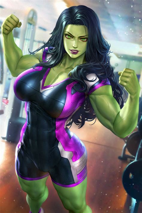 She Hulk By Neoartcore On Deviantart