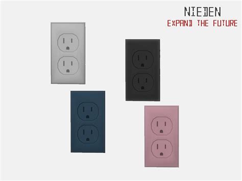 Sims 4 Cc Custom Light Switches Wall Outlets All Free Fandomspot