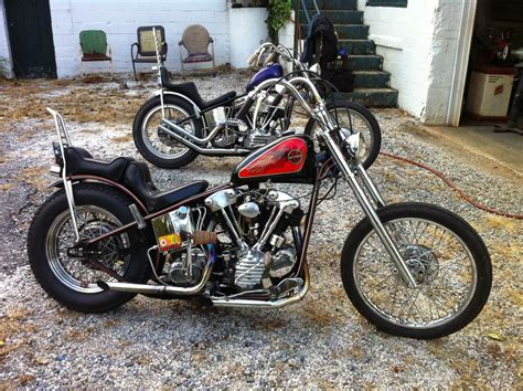 Bike has been professionally restored and it's engine completely rebuilt to ride, belt drive primary. Born Loser: 1946 Knucklehead Chopper For Sale