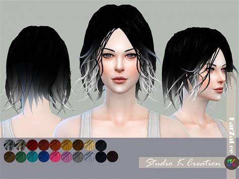 Animate Hair 84 Selene At Studio K Creation Sims 4 Updates