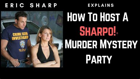 host a murder mystery party sharpo ® youtube