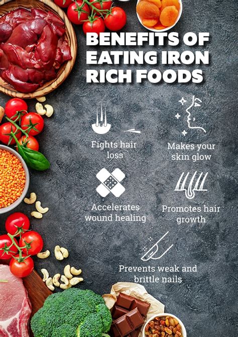10 Iron Rich Foods For Healthy Skin Hair And Nails Portal Beauty