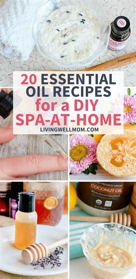 20 Essential Oil Recipes For Homemade Bath And Skin Care