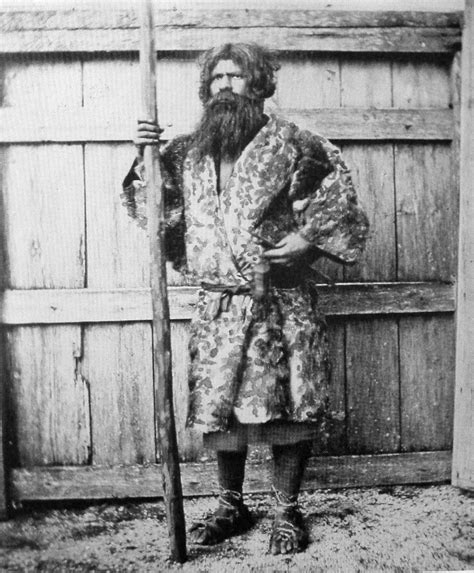 Ainu Man C 1880 By Baron Raimund Von Stillfried Rsizz