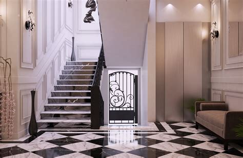 Black And White Hall On Behance