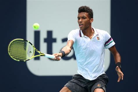 Il canadese è il terzo semifinalista più giovane di sempre a miami si potrebbe fare la storia. Felix Auger-Aliassime set an ultimate goal for 2020 season