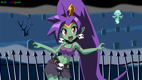 Shantae As Rottytops For Halloween By Multicoloredyoshi On Deviantart