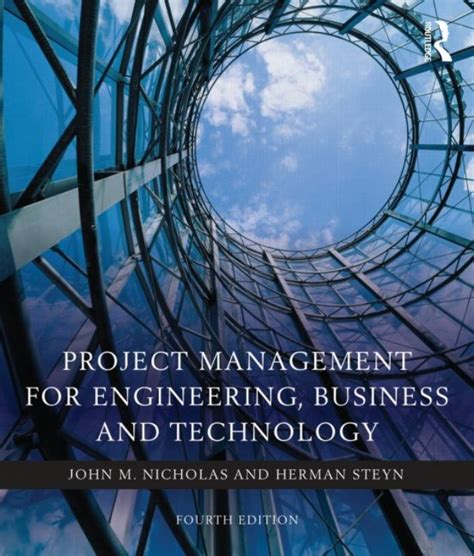 Project Management For Engineering J Nicholas 4th Edition Libros