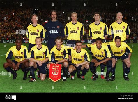 Arsenal Uefa Cup Final 19 May 2000 Stock Photo Alamy