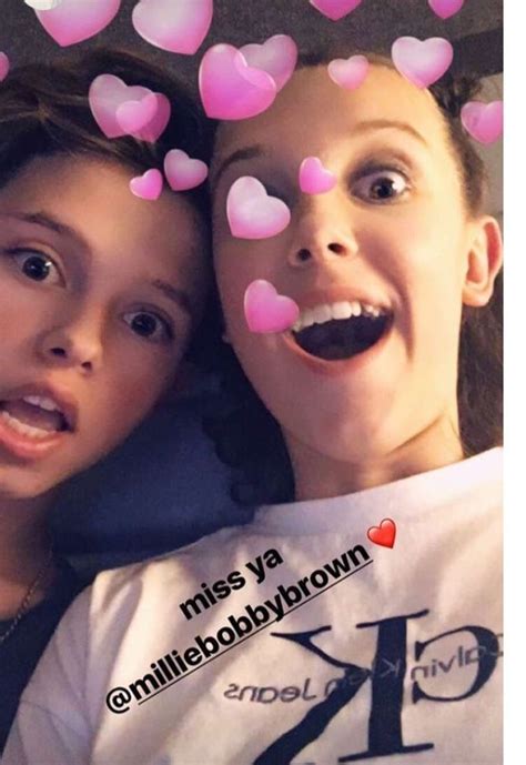 Millie And Jacob Millie Bobby Brown Bobby Brown Millie